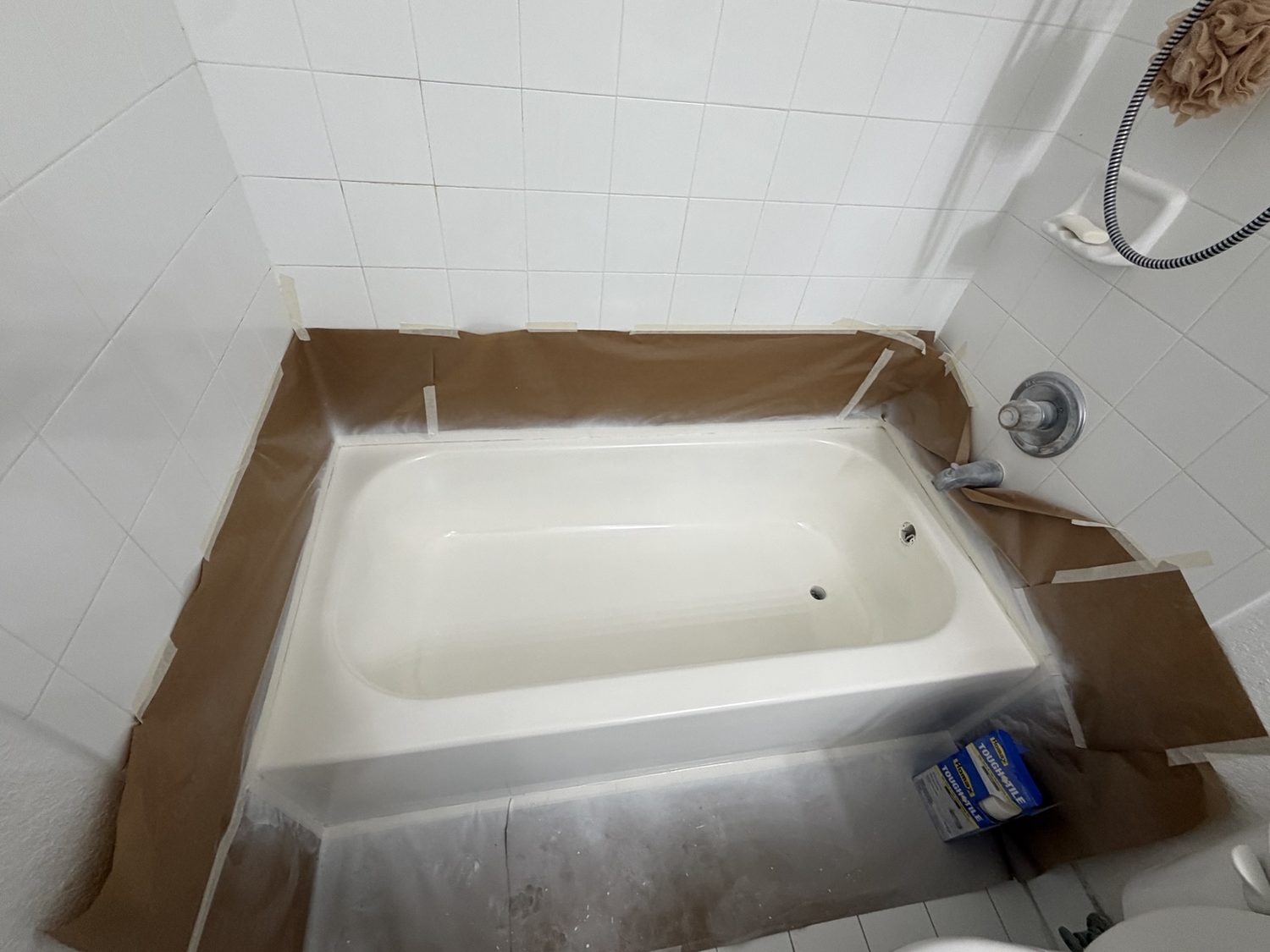 Bañera terminada