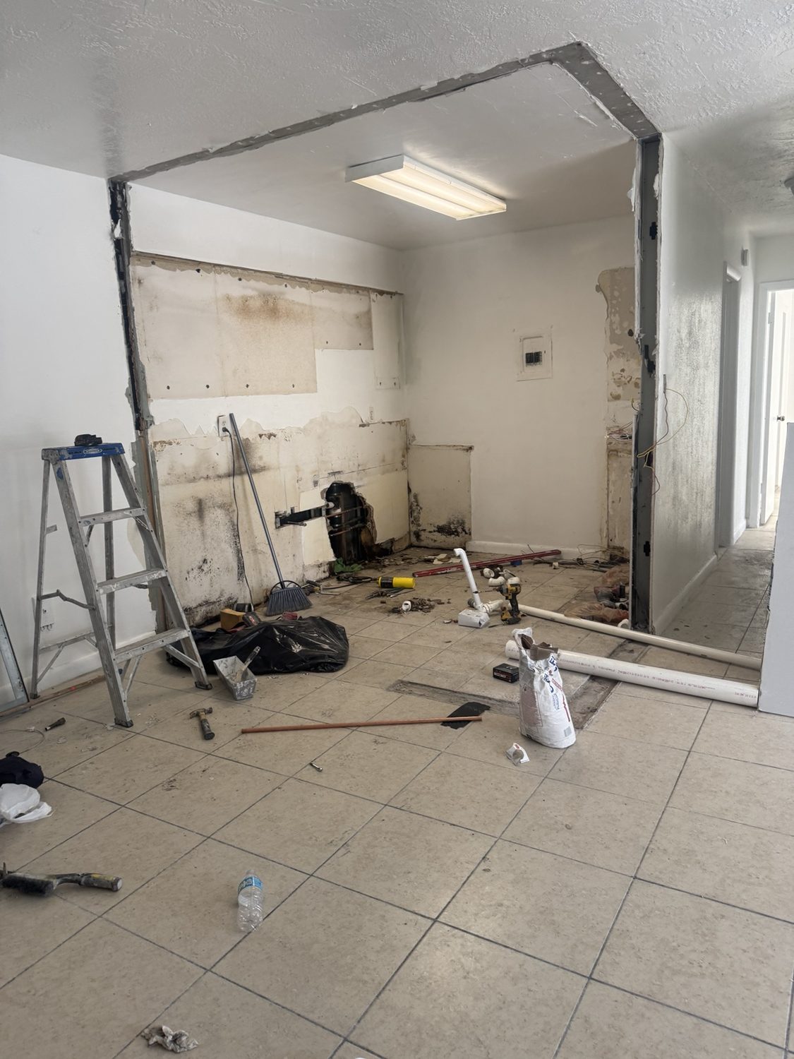 Cocina antes de la renovación