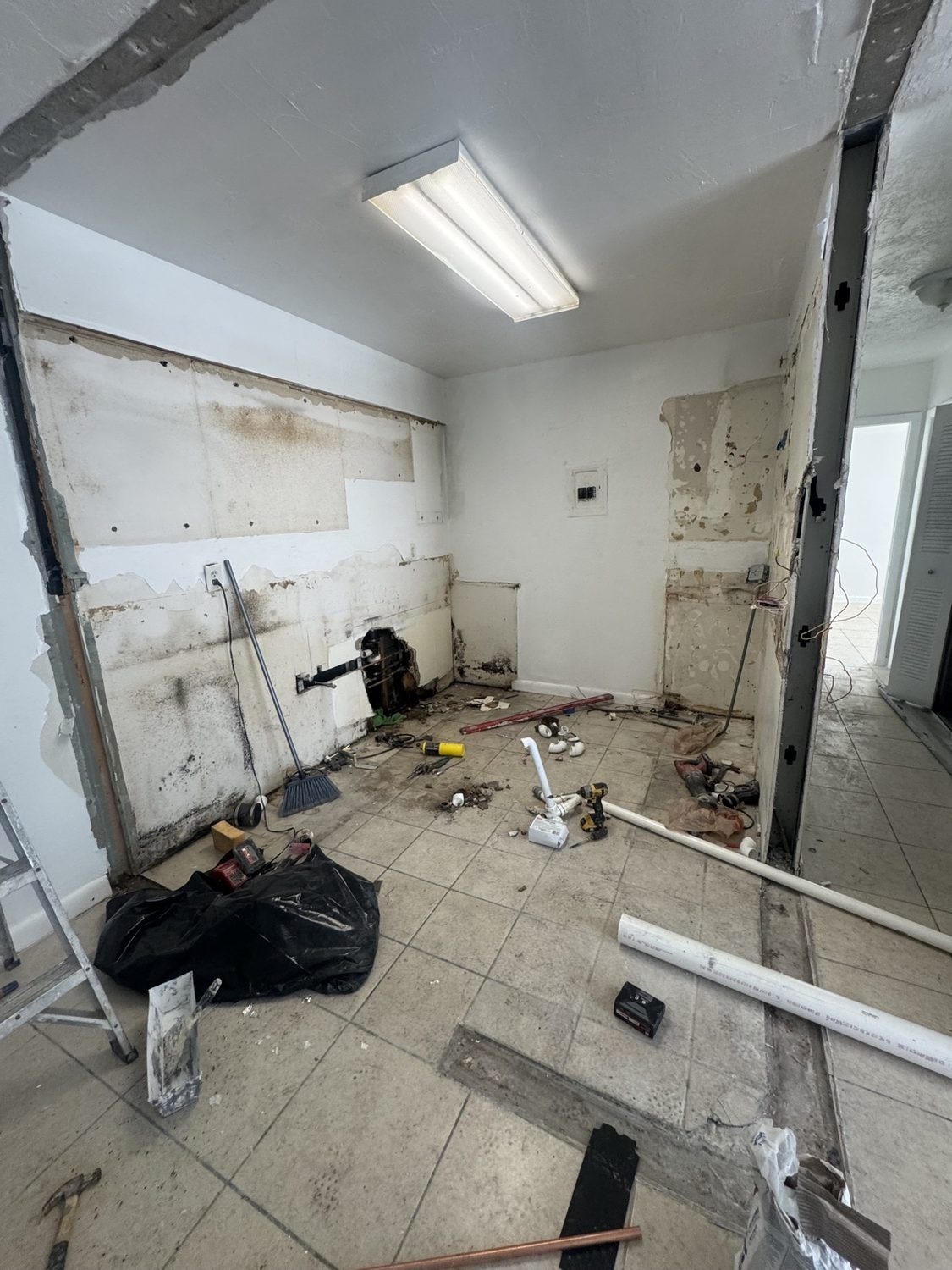 Cocina antes de la renovación